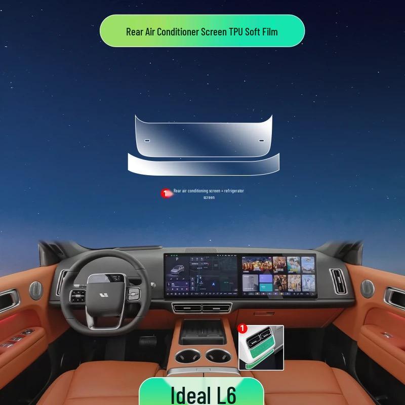 Li Auto L6/L7 Interior Protection Film for Console, Navigation, Gear Shift, Dashboard & Headlights
Li Auto L6/L7 Interior Protection Film for Console, Navigation, Gear Shift, Dashboard & Headlights