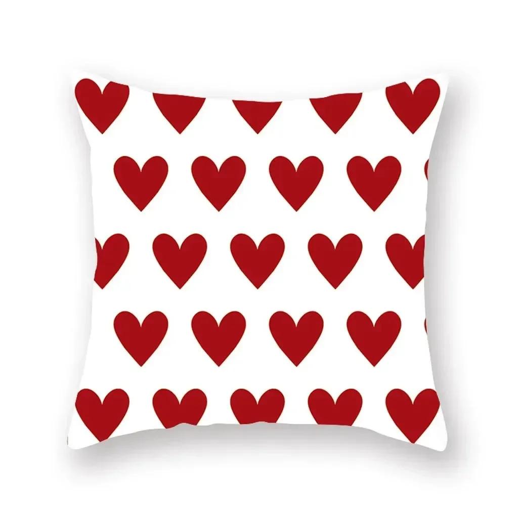 Luxury Home Decor Pillowcase Red Love Print Pattern Cushion Cover Living Room Sofa Cushion Cover 30x30cm чорний
Luxury Home Decor Pillowcase Red Love Print Pattern Cushion Cover Living Room Sofa Cushion Cover 30x30cm чорний