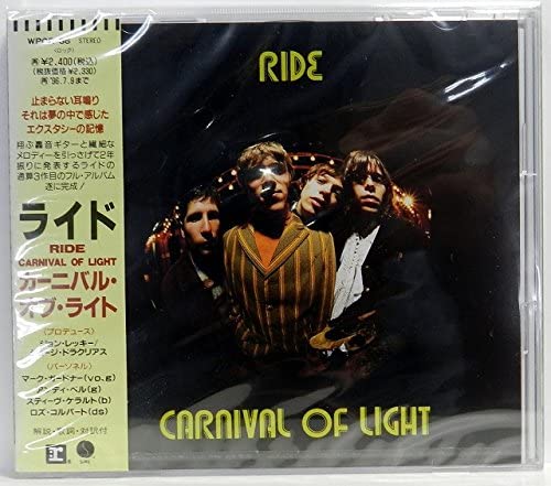 CD RIDE - Carnival Of Light WPCR36 Reprise Records 1994 Japan Rock Used
CD RIDE - Carnival Of Light WPCR36 Reprise Records 1994 Japan Rock Used