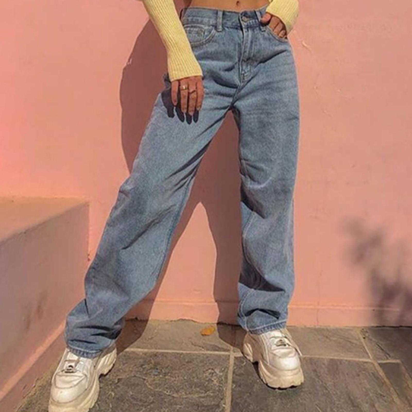 Straight Jeans High Waist Loose Pants Women s 2021 Vintage Fashion Slim Denim Streetwear S
Straight Jeans High Waist Loose Pants Women s 2021 Vintage Fashion Slim Denim Streetwear S