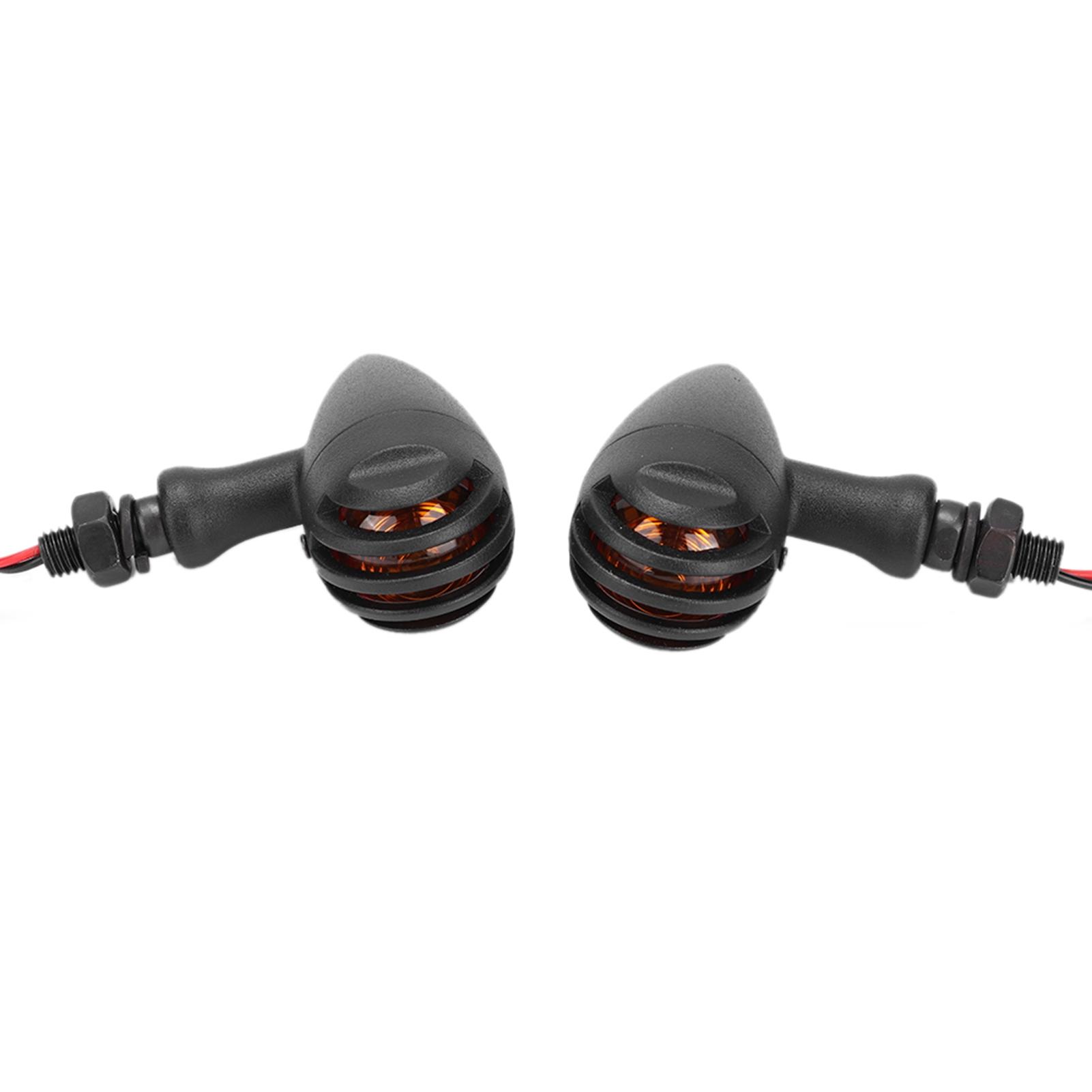 1 Pair Retro Style Universal Turn Signal Light Lamp Motorcycle Modification AccessoriesBlack
1 Pair Retro Style Universal Turn Signal Light Lamp Motorcycle Modification AccessoriesBlack