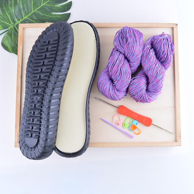 Літня прохолода DIY Hook Soles Hook Line Anti-kick Soft Bottom Soles + Hollow Line Slippers Sandals DIY Hand-That Shoes Material 38
Літня прохолода DIY Hook Soles Hook Line Anti-kick Soft Bottom Soles + Hollow Line Slippers Sandals DIY Hand-That Shoes Material 38