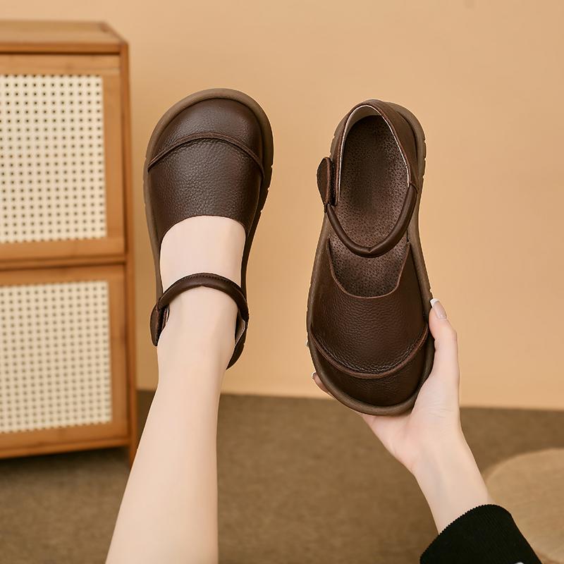 Ретро Класичні Круглий Носок Коричневі Шкіряні Плоскі Зручні Сандалі 2025 Літній Тренд Нові Жіночі Повсякденні Вуличні Жіночі Туфлі 42 шоколадний
Ретро Класичні Круглий Носок Коричневі Шкіряні Плоскі Зручні Сандалі 2025 Літній Тренд Нові Жіночі Повсякденні Вуличні Жіночі Туфлі 42 шоколадний