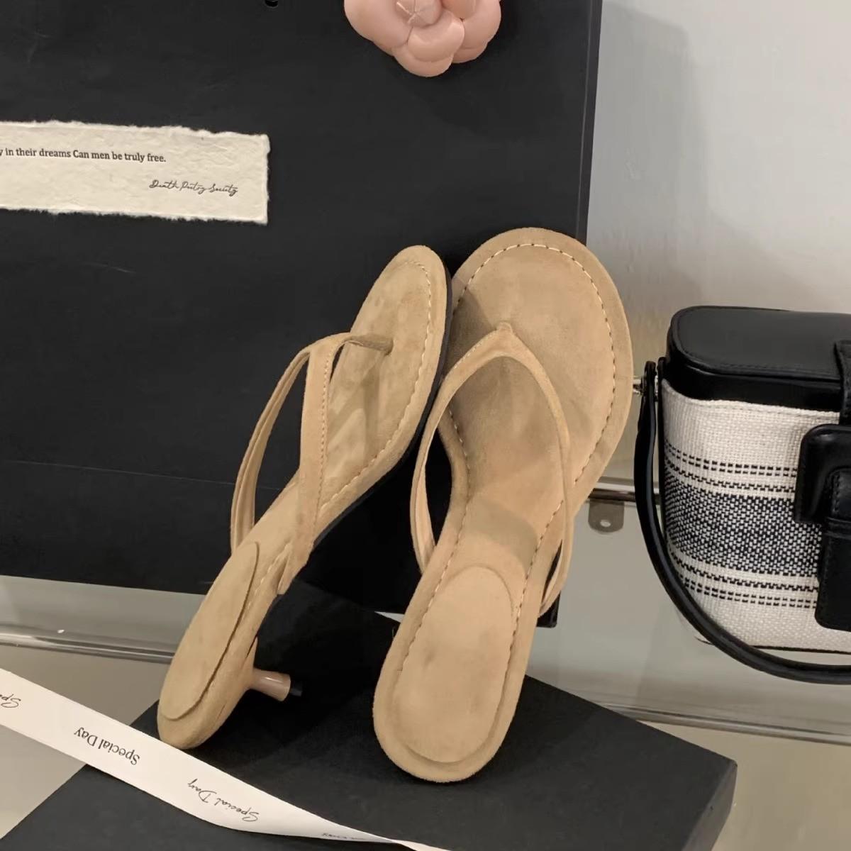2026 Fashion Thin Heels Slippers Women Round Clip Toe Slides Sandals Summer Flip Flops Female Shoes Mules Slides 34 хаки
2026 Fashion Thin Heels Slippers Women Round Clip Toe Slides Sandals Summer Flip Flops Female Shoes Mules Slides 34 хаки