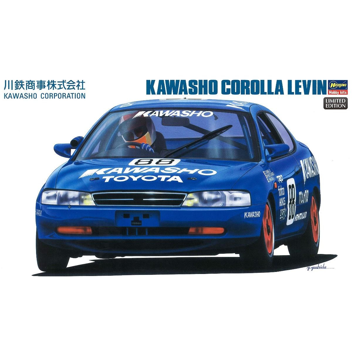 Hasegawa scale Kawasho Corolla Levin plastic model kit 20367 1/24 синій
Hasegawa scale Kawasho Corolla Levin plastic model kit 20367 1/24 синій