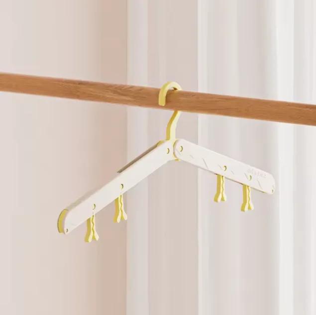 New Portable Multifunctional Travel Cute Clothes Hanger, Home Student Dormitory Clothes Hanger, Foldable Clothes Hanger
New Portable Multifunctional Travel Cute Clothes Hanger, Home Student Dormitory Clothes Hanger, Foldable Clothes Hanger