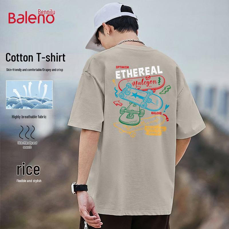 Baleno Men s Pure Cotton Graphic Short Sleeve T-Shirt L
Baleno Men s Pure Cotton Graphic Short Sleeve T-Shirt L