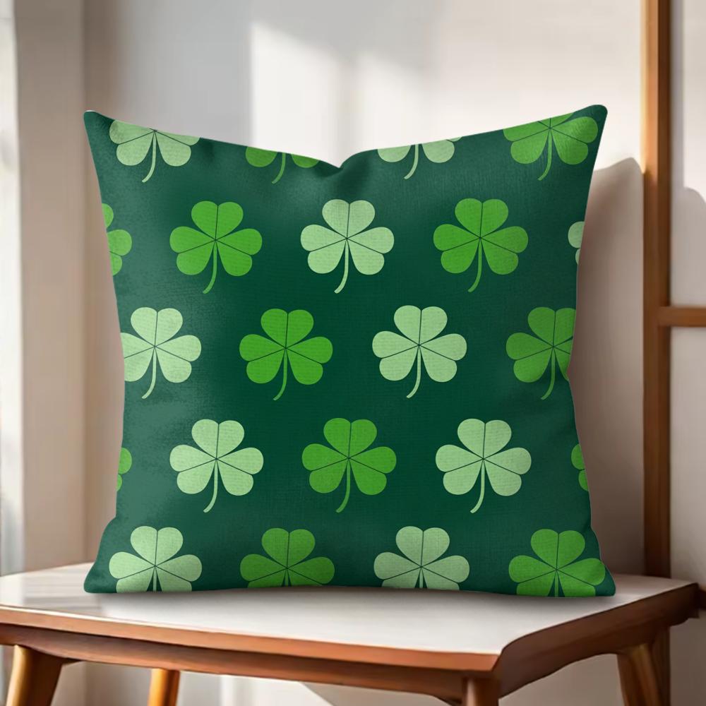 St Patricks Day Gift Cushion Cover Natural Linen Organic Fabric DoubleSided Printing Couch Pillow Covers Home Decor 30x30cm
St Patricks Day Gift Cushion Cover Natural Linen Organic Fabric DoubleSided Printing Couch Pillow Covers Home Decor 30x30cm