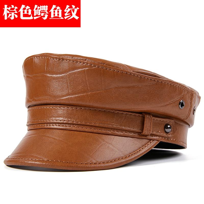 Genuine Leather Sheep Skin Leather Real Men Women Yacht Captain Sailor Hat Newsboy Cabbie Baker Boy Peaked Beret Cap XXL 59-60CM
Genuine Leather Sheep Skin Leather Real Men Women Yacht Captain Sailor Hat Newsboy Cabbie Baker Boy Peaked Beret Cap XXL 59-60CM