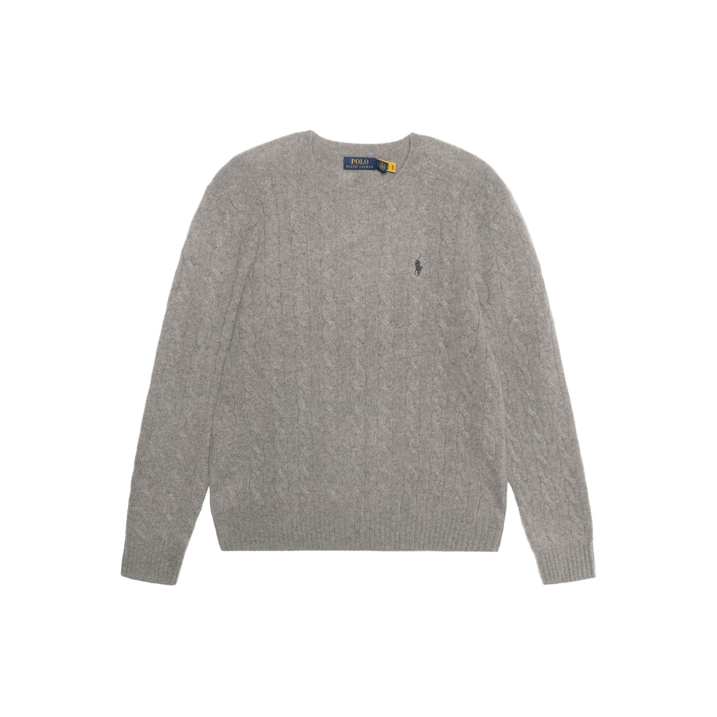 Polo Ralph Lauren SS23 Однотонный вышитый логотип, вязаный косами кашемировый свитер для мужчин, светло-серый 710876762-012 XL
Polo Ralph Lauren SS23 Однотонный вышитый логотип, вязаный косами кашемировый свитер для мужчин, светло-серый 710876762-012 XL