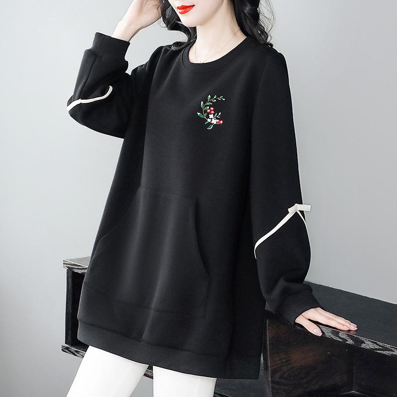 Plus Size Velvet Warm Round Neck Casual Sweatshirt for Autumn & Winter - Women s Clothing for Middle-Aged Ladies L (100-160 jin)
Plus Size Velvet Warm Round Neck Casual Sweatshirt for Autumn & Winter - Women s Clothing for Middle-Aged Ladies L (100-160 jin)
