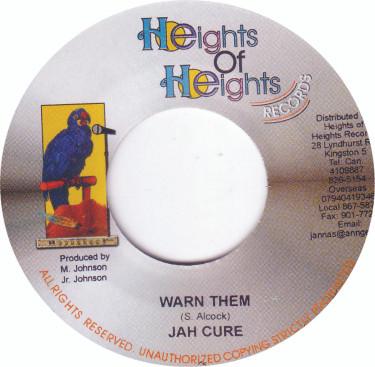 7inch Record JAH CURE - Warn Them NONE Heights Of Heig 2004 Jamaica Reggae, Ska & Dub Used
7inch Record JAH CURE - Warn Them NONE Heights Of Heig 2004 Jamaica Reggae, Ska & Dub Used