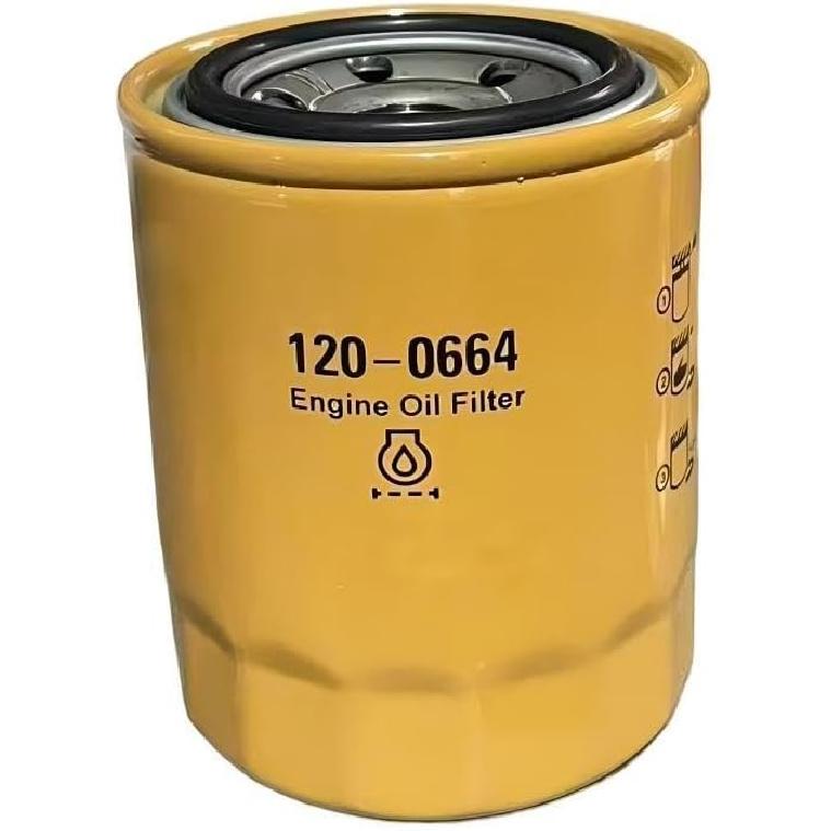 120-0664 Engine Oil Filter Compatible with Caterpillar 302.5C 303.5DCR 303CR 305.5CR 305CR 305D
120-0664 Engine Oil Filter Compatible with Caterpillar 302.5C 303.5DCR 303CR 305.5CR 305CR 305D