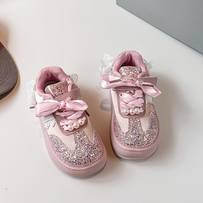 Girls Crystal Sequin Casual Shoes2026Spring and Autumn Lace Pearl White Shoes for Children and Older Kids Sports Shoes 26Inner Length16CM розовый
Girls Crystal Sequin Casual Shoes2026Spring and Autumn Lace Pearl White Shoes for Children and Older Kids Sports Shoes 26Inner Length16CM розовый