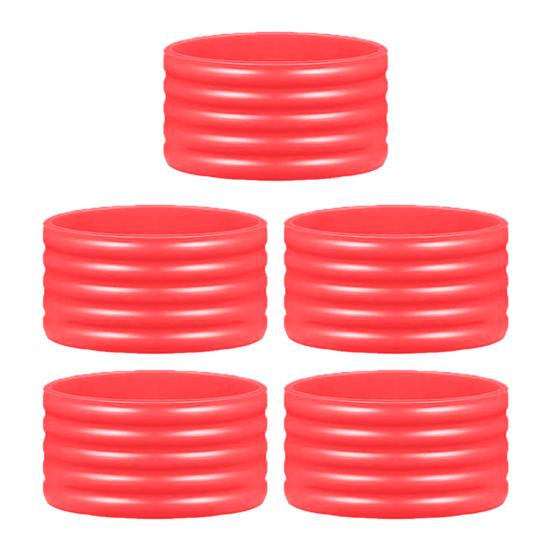 5Pcs Silicone Racket Handle Grip Ring Non-Slip Absorbent Tennis Pickleball Racquetball Badminton Squash Bat Overgrip Handle Band 5pcs красный
5Pcs Silicone Racket Handle Grip Ring Non-Slip Absorbent Tennis Pickleball Racquetball Badminton Squash Bat Overgrip Handle Band 5pcs красный