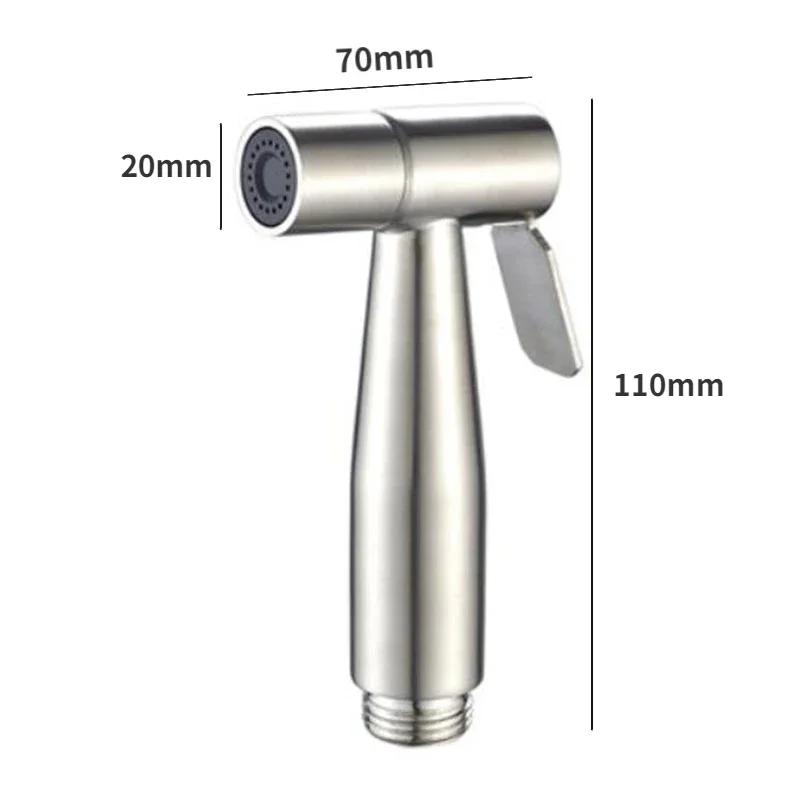 Handheld Toilet Bidet Sprayer Set Stainless Steel Hand Bidet faucet Sprayer Guns Bathroom Hand Sprayer Shower Head Self Cleaning
Handheld Toilet Bidet Sprayer Set Stainless Steel Hand Bidet faucet Sprayer Guns Bathroom Hand Sprayer Shower Head Self Cleaning