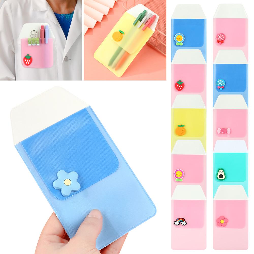 Office PVC Anti-leaking Pencil Case Pocket Protector Doctors Nurses Supplies Leak-Proof Pen Pouch
Office PVC Anti-leaking Pencil Case Pocket Protector Doctors Nurses Supplies Leak-Proof Pen Pouch