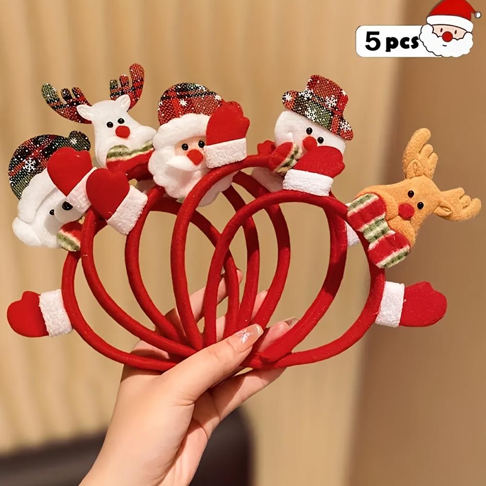 Interesting Christmas elements such as reindeer, snowmen, and Santa Claus accessories headband, as a Christmas gift for girls
Interesting Christmas elements such as reindeer, snowmen, and Santa Claus accessories headband, as a Christmas gift for girls