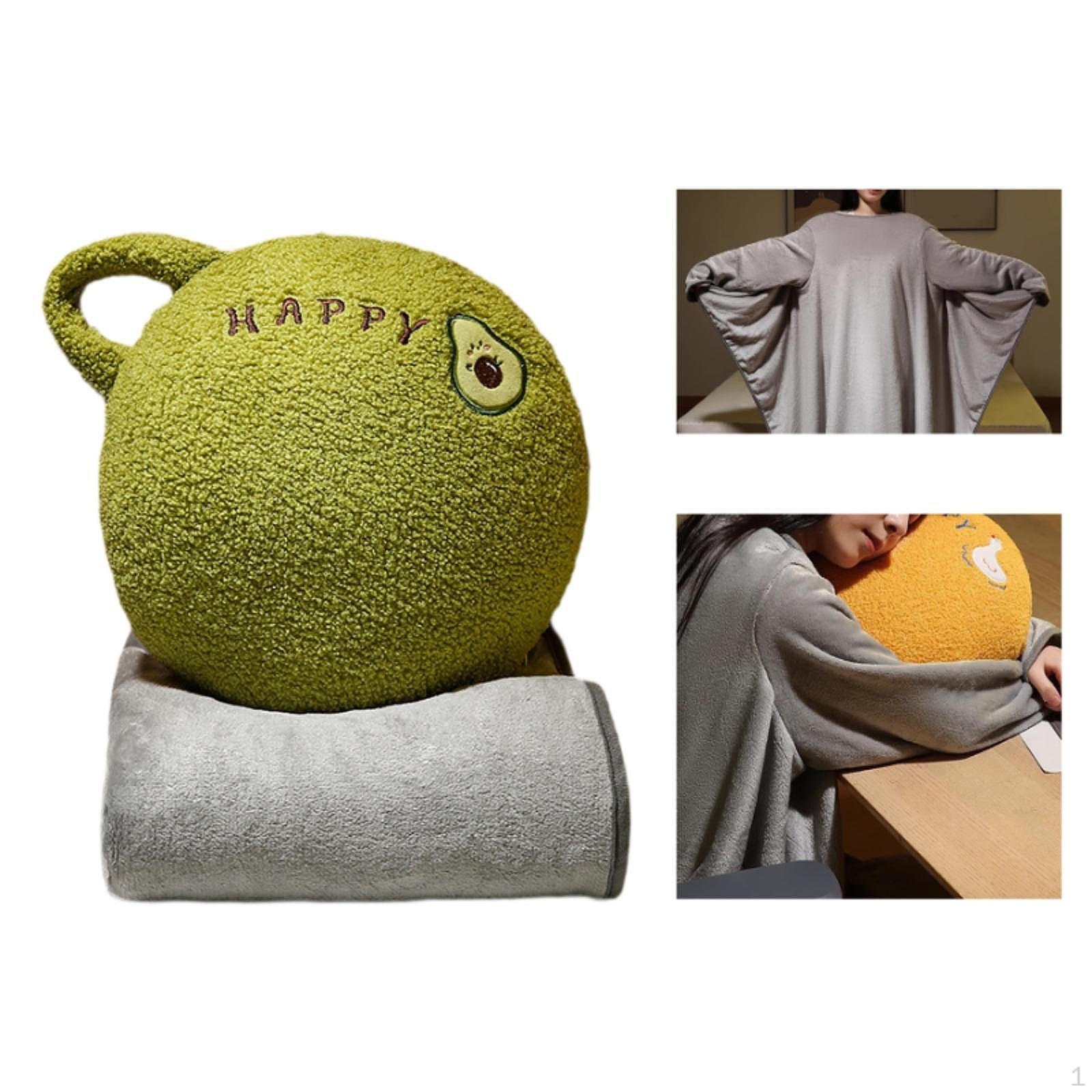 Шаль Одеяло Подушка 2 в 1 с рукавами Полет Милый Мягкий Кресло Путешествия зелёный
Шаль Одеяло Подушка 2 в 1 с рукавами Полет Милый Мягкий Кресло Путешествия зелёный