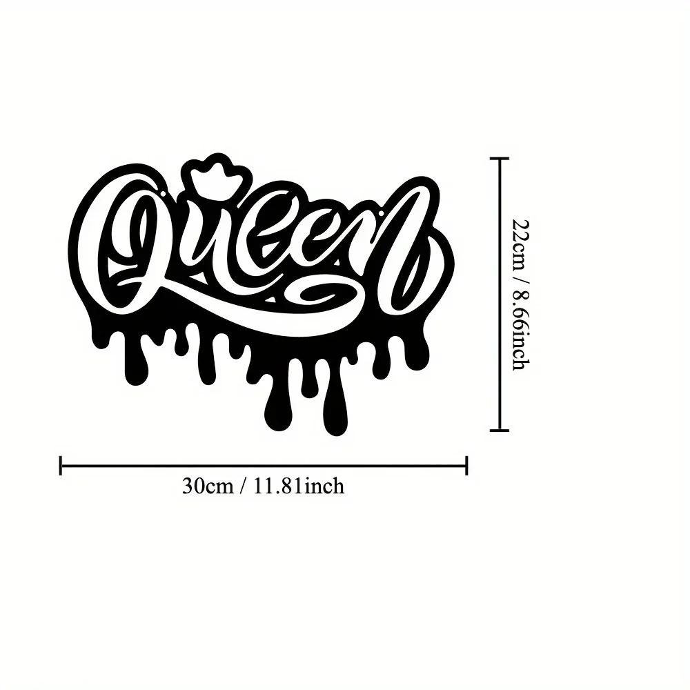 Stunning 1pc Metal Queen Wall Art! Ideal indoor/outdoor decoration for living room,bedroom,and kitchen.The perfect holiday gift. чёрный
Stunning 1pc Metal Queen Wall Art! Ideal indoor/outdoor decoration for living room,bedroom,and kitchen.The perfect holiday gift. чёрный