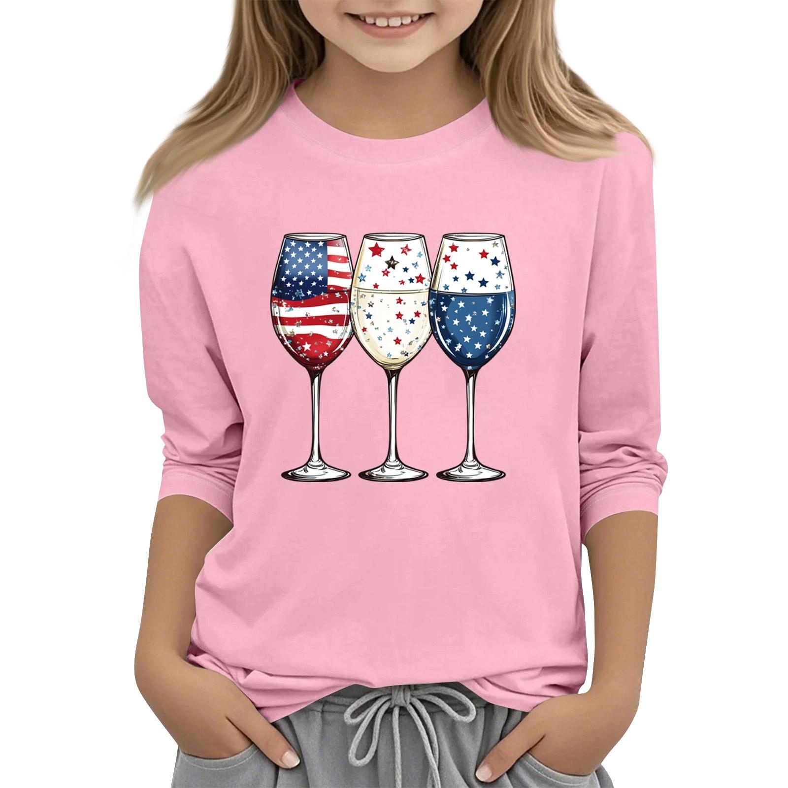 Children s 3/4 Sleeve Independence Day Printed Round Neck Casual T-shirt 150 розовый
Children s 3/4 Sleeve Independence Day Printed Round Neck Casual T-shirt 150 розовый