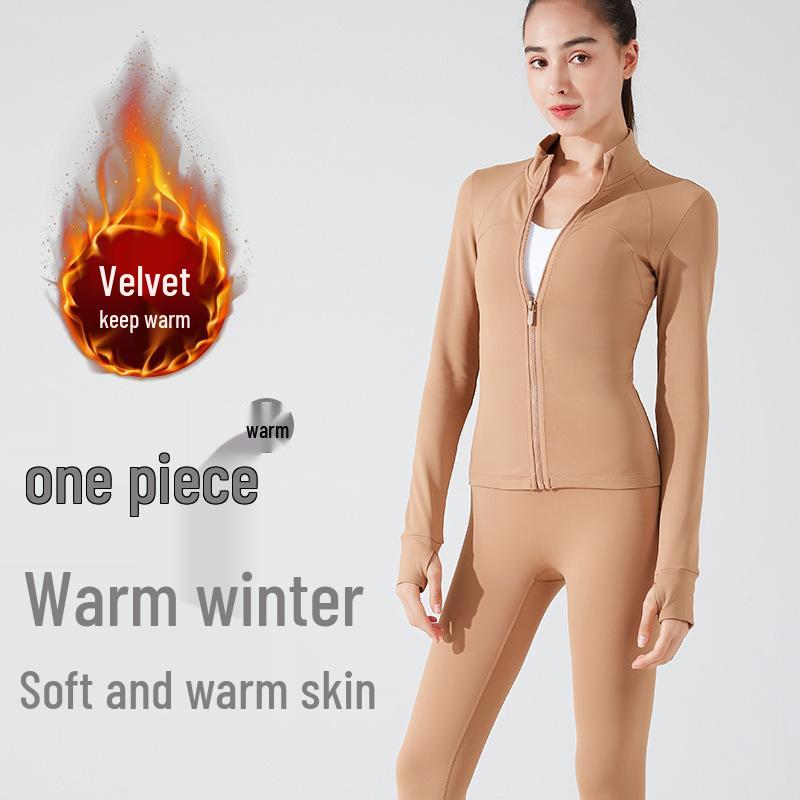 Women s Winter Fleece-Lined Quick-Dry Fitness Jacket - Long-Sleeve Yoga & Running Top for Autumn/Winter. XL
Women s Winter Fleece-Lined Quick-Dry Fitness Jacket - Long-Sleeve Yoga & Running Top for Autumn/Winter. XL