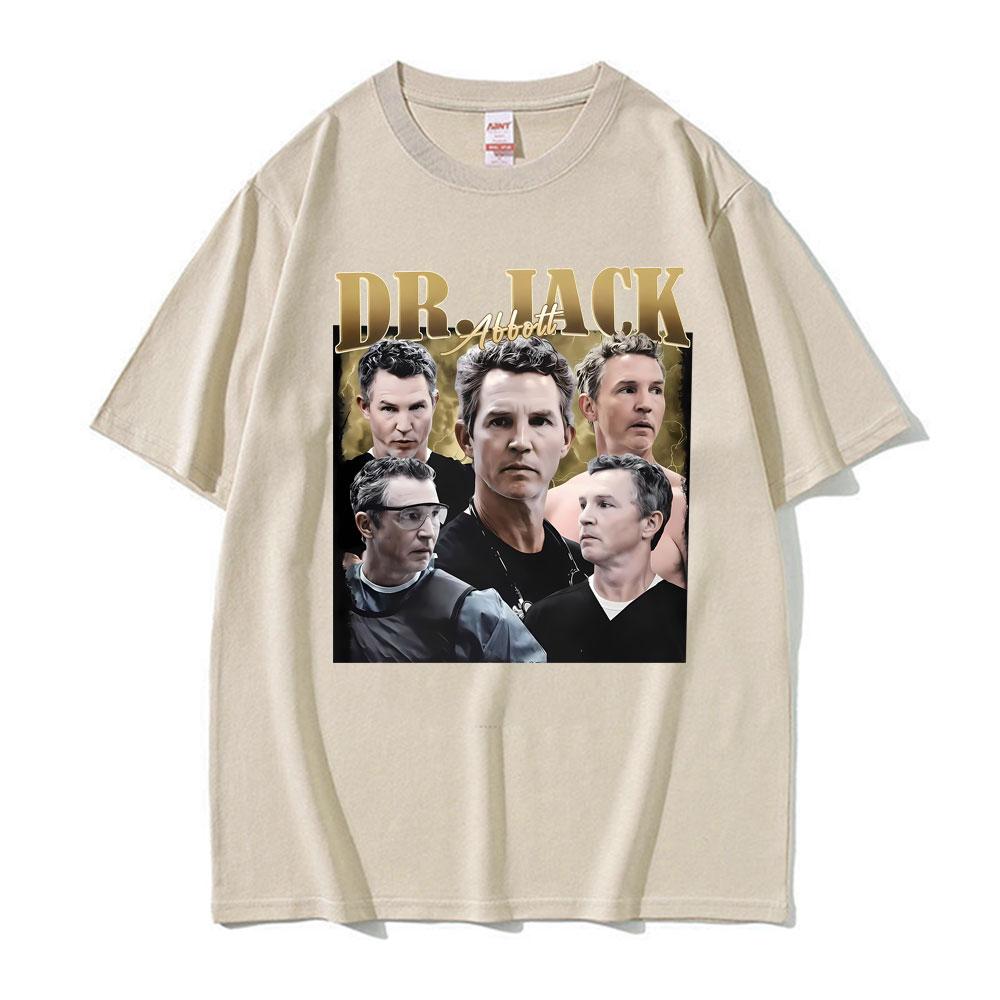 Dr Jack Abbott Vintage Graphic TShirt Unisex Women Fashion High Quality Hot Sale Classic Tshirts Summer ONeck Oversized T Shirt 4XL
Dr Jack Abbott Vintage Graphic TShirt Unisex Women Fashion High Quality Hot Sale Classic Tshirts Summer ONeck Oversized T Shirt 4XL