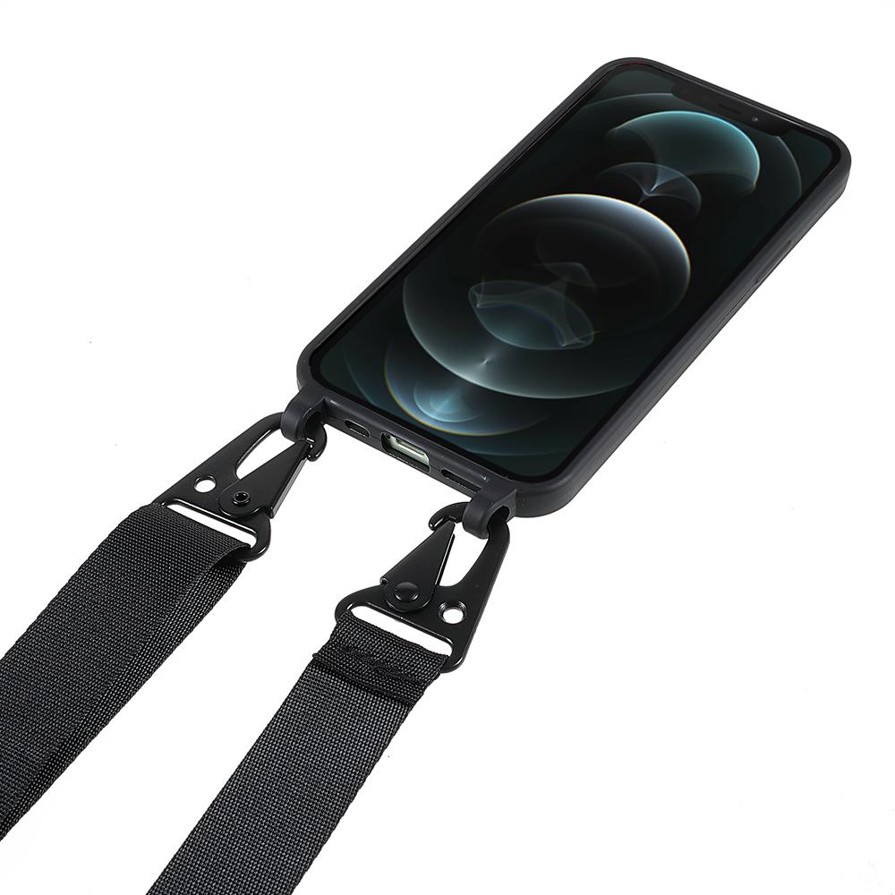 For iPhone 12/12 Pro 6.1 inch Matte Minimalist Case Anti-Scratch Soft TPU Cover with Shoulder Strap Dark Blue
For iPhone 12/12 Pro 6.1 inch Matte Minimalist Case Anti-Scratch Soft TPU Cover with Shoulder Strap Dark Blue