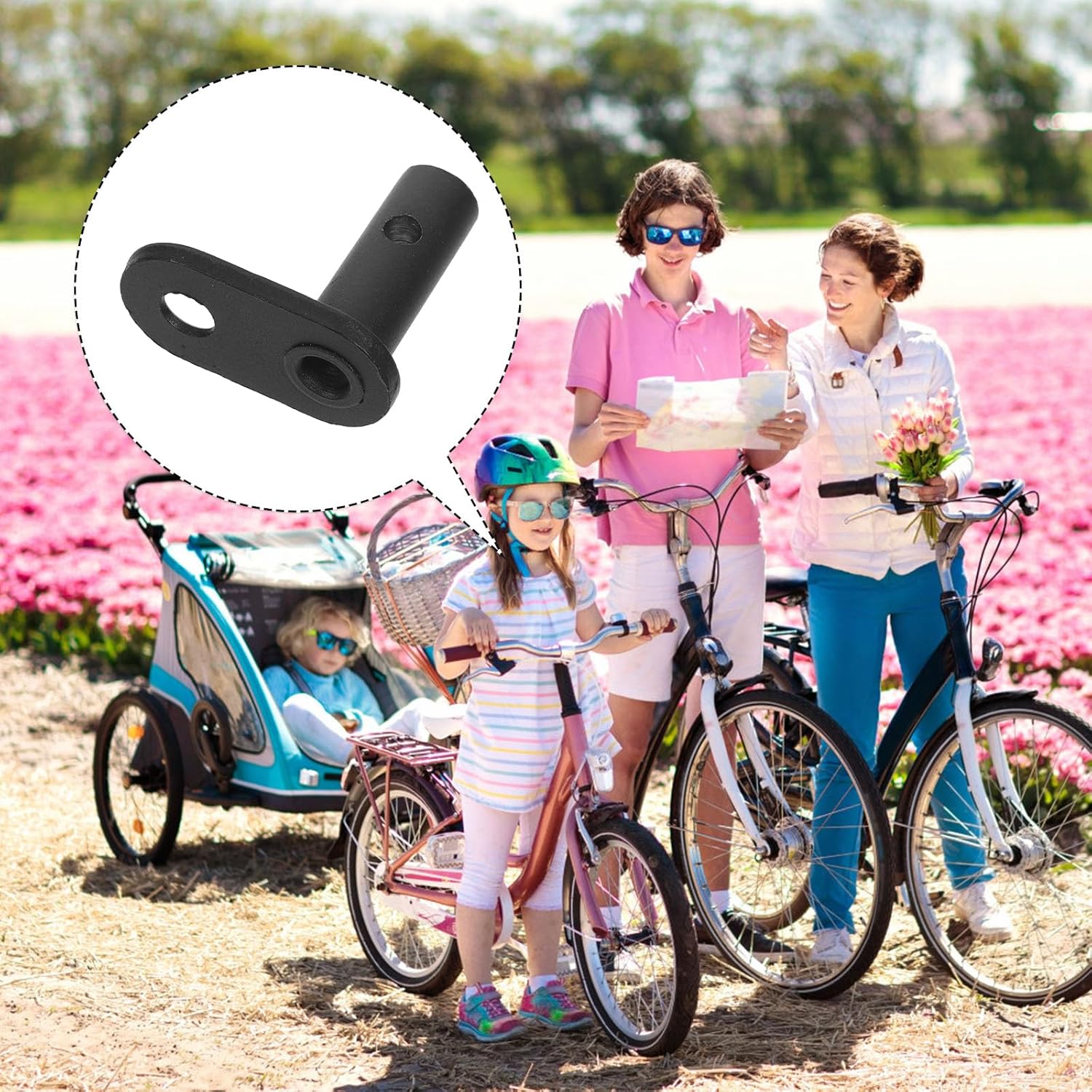 VANZACK 2 Pcs Bike Trailer Hitch Connector Cycling Coupler Trailer Coupler Attachment Bike Accessories for Child Cart and
VANZACK 2 Pcs Bike Trailer Hitch Connector Cycling Coupler Trailer Coupler Attachment Bike Accessories for Child Cart and