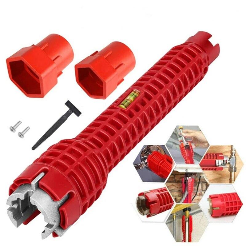 8 In 1 Bathroom Wrench Set Faucet And Sink Installation Multifunctional Angle Valve Water Heater Plumbing Universal Repair Tool
8 In 1 Bathroom Wrench Set Faucet And Sink Installation Multifunctional Angle Valve Water Heater Plumbing Universal Repair Tool
