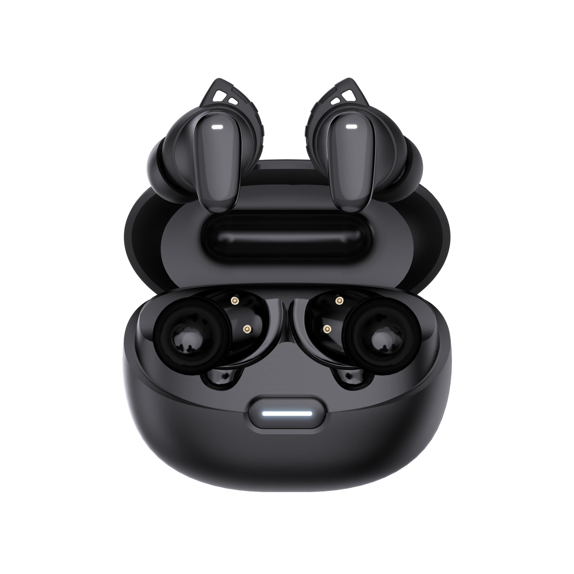 Bluetooth earphones, equipped with 6 silicone microphones, AI smart ENC call noise canceling, IPX7 waterproof, up to 65 hours of playback, 2025
Bluetooth earphones, equipped with 6 silicone microphones, AI smart ENC call noise canceling, IPX7 waterproof, up to 65 hours of playback, 2025