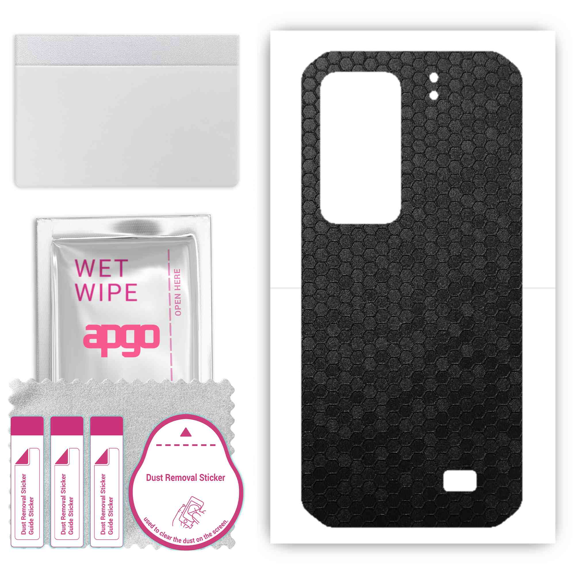 Apgo Protective Skin Sticker для задньої панелі, сумісної з Ulefone Armor 11T, Wrap Film, Foil, Vinyl - Pattern Black Honeycomb
Apgo Protective Skin Sticker для задньої панелі, сумісної з Ulefone Armor 11T, Wrap Film, Foil, Vinyl - Pattern Black Honeycomb