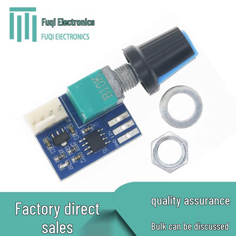 12V Silent PWM Fan Speed Controller 4-Pin Single Channel
12V Silent PWM Fan Speed Controller 4-Pin Single Channel