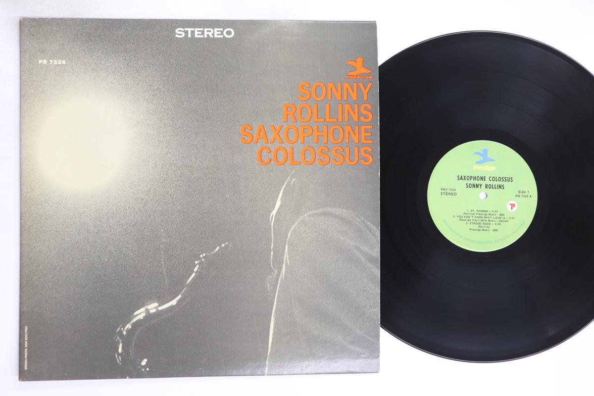 LP Record SONNY ROLLINS - Saxophone Colossus PRT7326 PRESTIGE 1972 US Jazz Used
LP Record SONNY ROLLINS - Saxophone Colossus PRT7326 PRESTIGE 1972 US Jazz Used