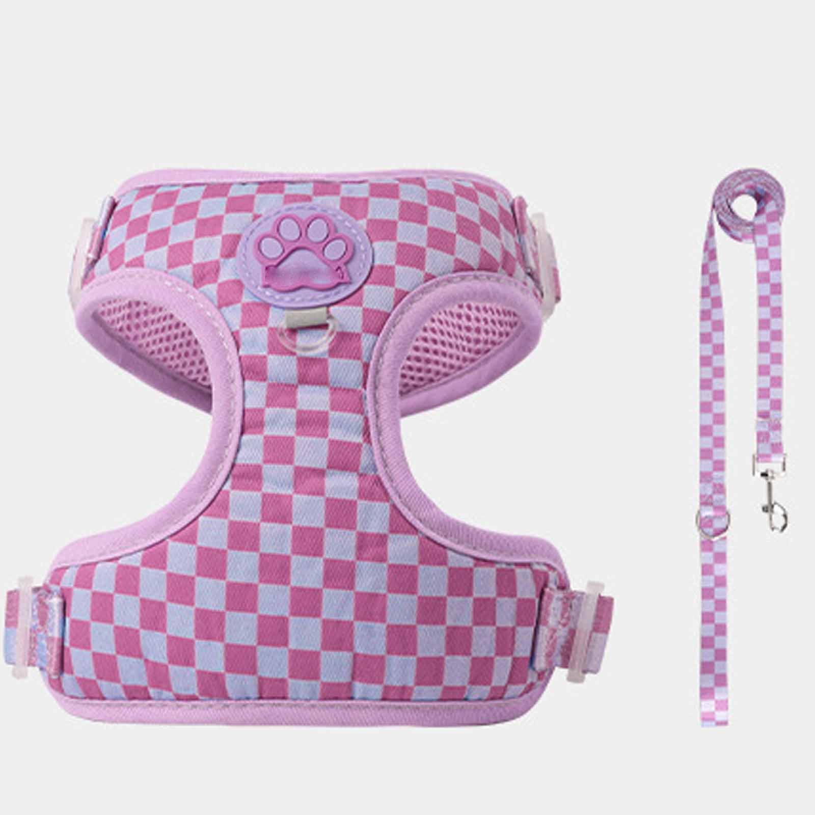 Small Dog with Leash, Checkerboard I-Shaped Dog , -Escape Adjustable Chest for Puppies and Small S
Small Dog with Leash, Checkerboard I-Shaped Dog , -Escape Adjustable Chest for Puppies and Small S