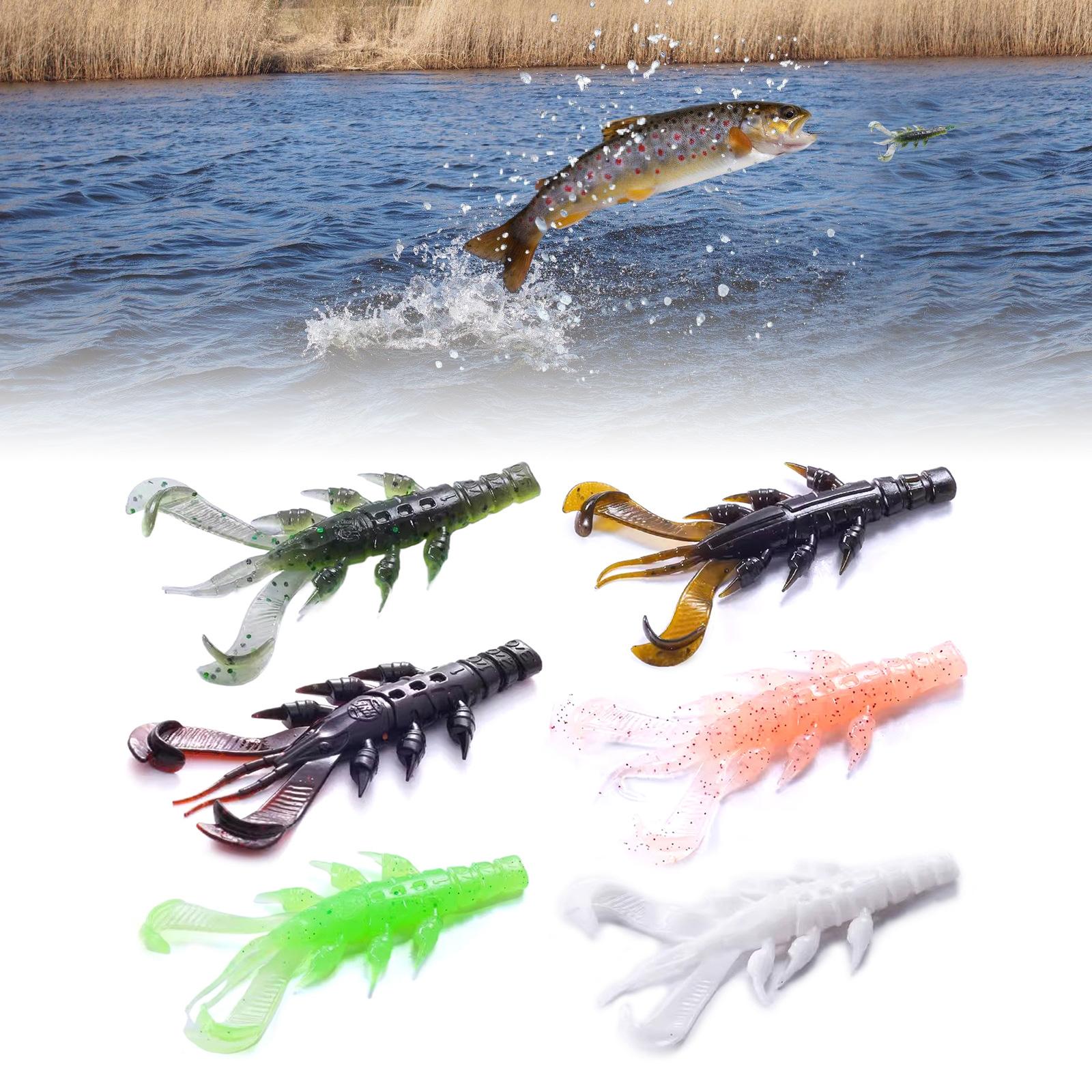 10Pcs Soft Fishing Lures Set 8.7cm 5g Crawfishes Baits Shrimp Claw Artificial Shrimp Lures for Freshwater and Saltwater 6
10Pcs Soft Fishing Lures Set 8.7cm 5g Crawfishes Baits Shrimp Claw Artificial Shrimp Lures for Freshwater and Saltwater 6