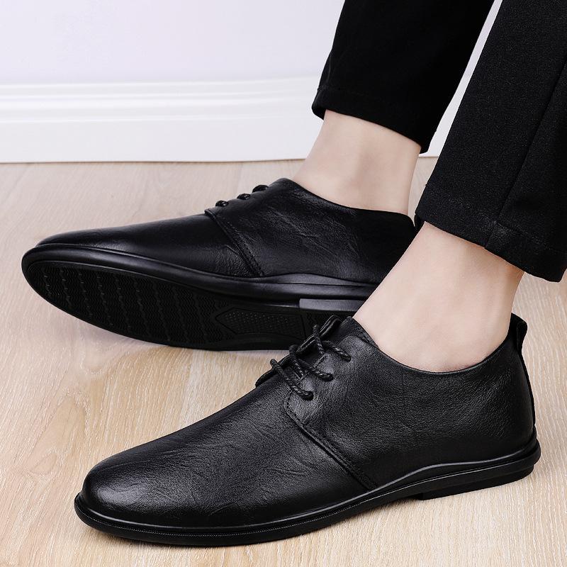 Men s autumn and winter casual leather shoes large size lazy shoes cowhide Doudou shoes tide driving lazy 45 темно-коричневого кольору
Men s autumn and winter casual leather shoes large size lazy shoes cowhide Doudou shoes tide driving lazy 45 темно-коричневого кольору