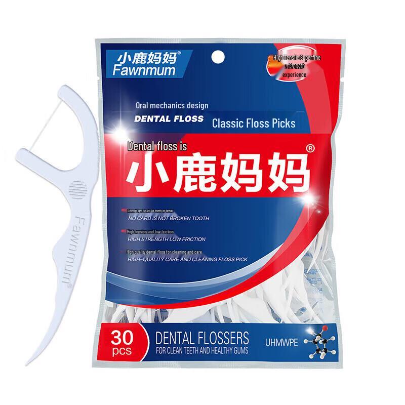 Xiaolu Mama High-Fine Disposable Dental Floss Picks - 1000 Count
Xiaolu Mama High-Fine Disposable Dental Floss Picks - 1000 Count