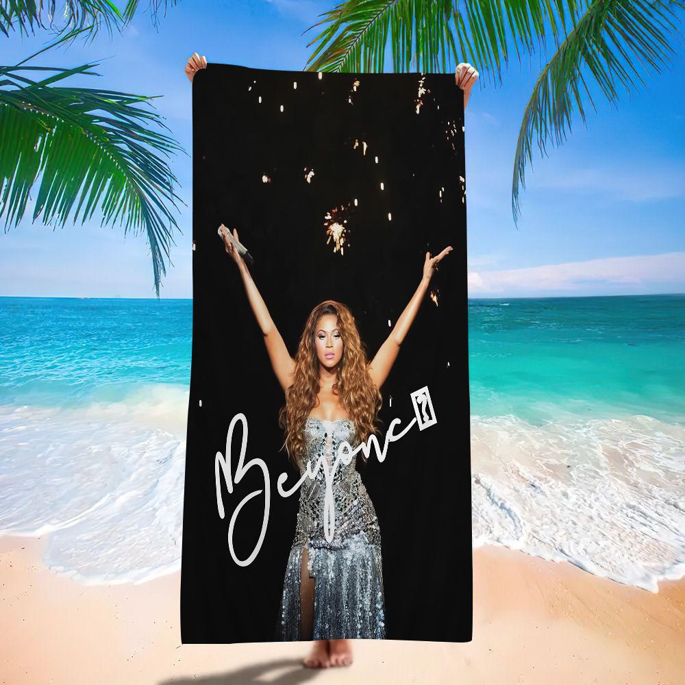 Beyonce Super Singer Microfiber Printed Beach Towel Mountain Climbing Yoga Beach Swimming Running Absorbent Soft Towel W30*H60(CM)
Beyonce Super Singer Microfiber Printed Beach Towel Mountain Climbing Yoga Beach Swimming Running Absorbent Soft Towel W30*H60(CM)