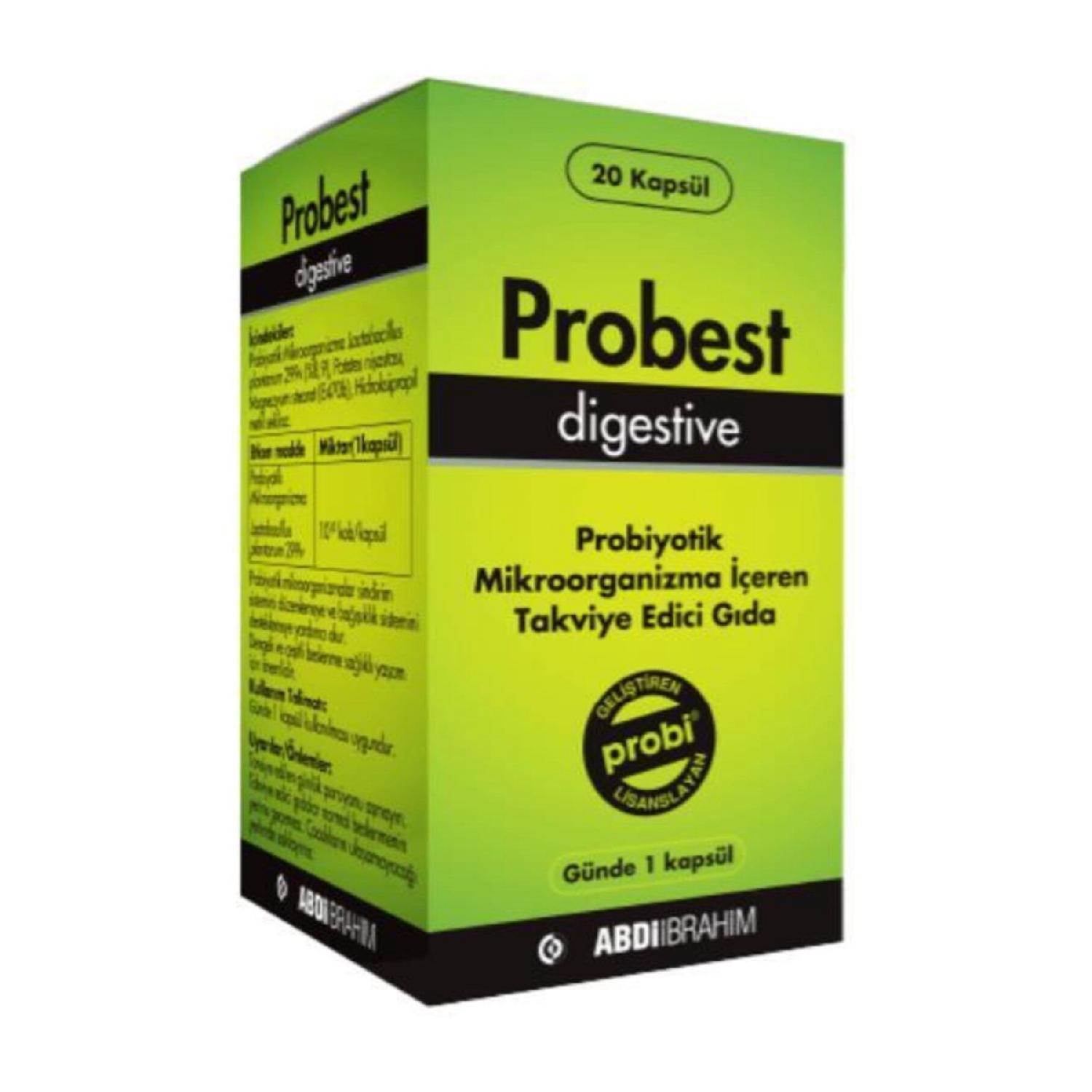 Digestive Probiotic 20 Capsules 
Digestive Probiotic 20 Capsules