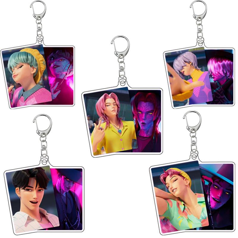Saja Boys Kpop Demon Hunters Rumi Mira Zoey Baby Mystery Saja Self-Made Acrylic Anime Game Keychain Bag Car Stationery Pendant
Saja Boys Kpop Demon Hunters Rumi Mira Zoey Baby Mystery Saja Self-Made Acrylic Anime Game Keychain Bag Car Stationery Pendant