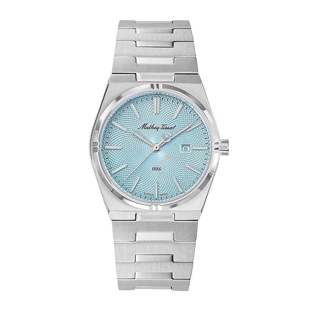 Женские часы Mathey-Tissot Zeus из нержавеющей стали с синим циферблатом, кварцевые, D118SK синий
Женские часы Mathey-Tissot Zeus из нержавеющей стали с синим циферблатом, кварцевые, D118SK синий