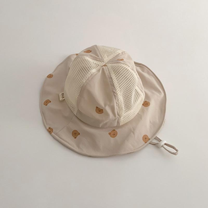 Детская хлопковая панама, новые детские солнцезащитные кепки для улицы, панама с принтом для мальчиков и девочек, унисекс, пляжная шляпа для рыбалки, От 2 до 6 лет