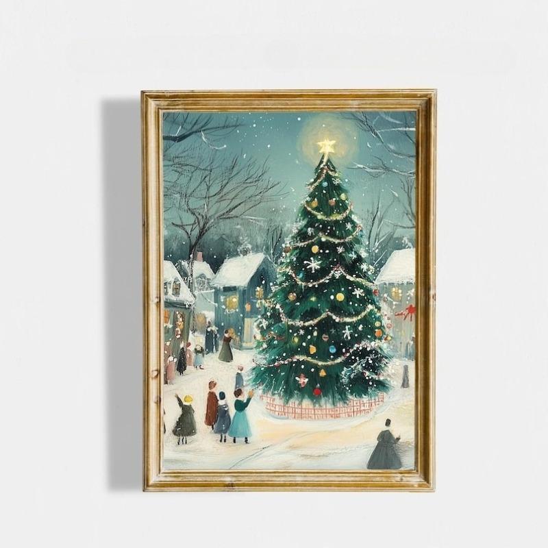 Christmas Tree Prints Wall Art Cute Christmas Eve Art Christmas Decor Cozy Winter Decor Christmas Decor 21X30CMNo Framed
Christmas Tree Prints Wall Art Cute Christmas Eve Art Christmas Decor Cozy Winter Decor Christmas Decor 21X30CMNo Framed