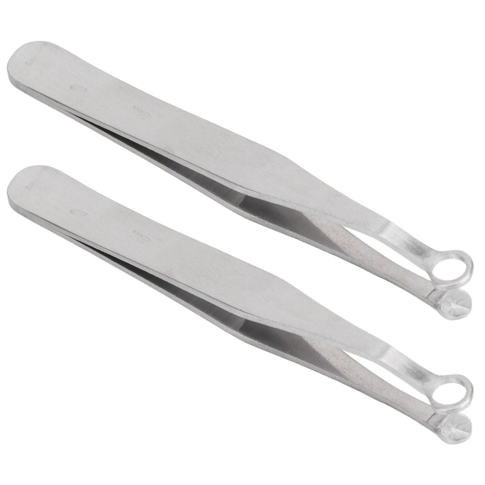2Pcs Nose Hair Tweezers Waterproof Simple Painless Safe Design Safety Protection Stainless Steel Nose Hair Tweezers
2Pcs Nose Hair Tweezers Waterproof Simple Painless Safe Design Safety Protection Stainless Steel Nose Hair Tweezers