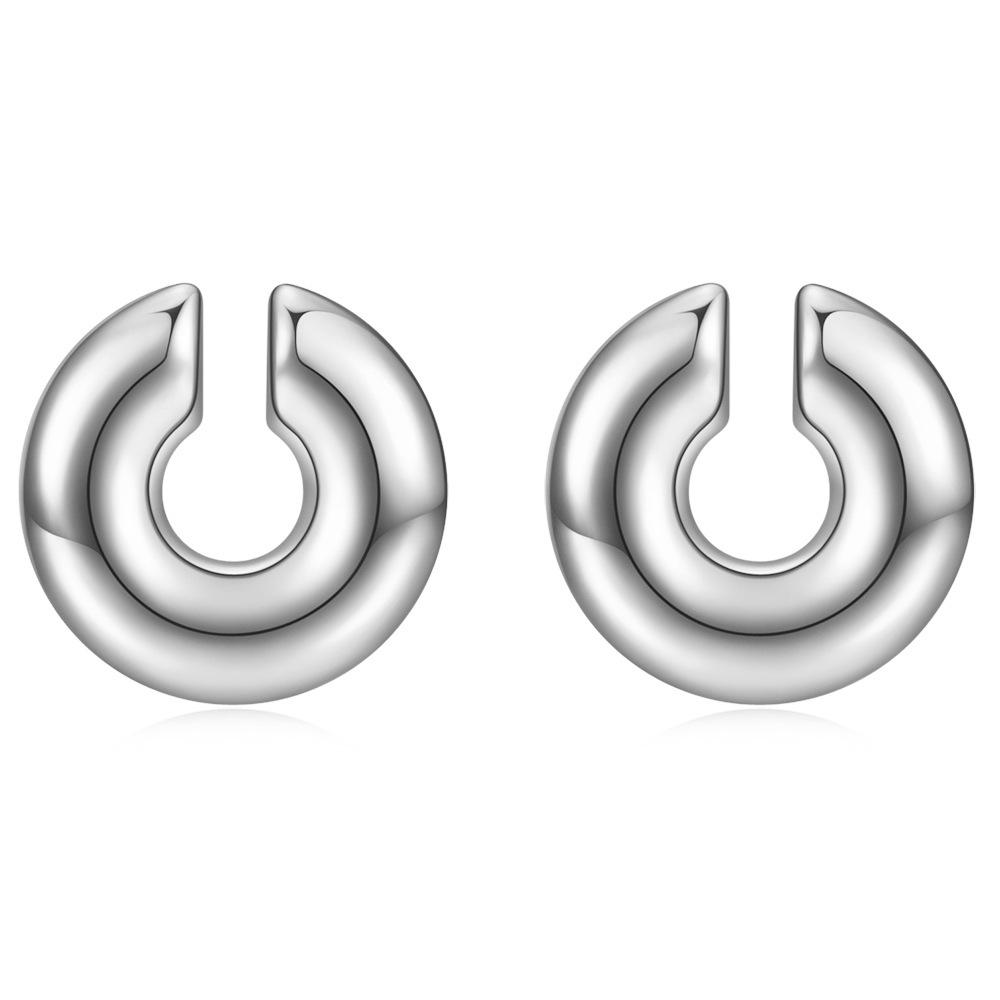 Stylish Thick Stainless Steel Hollow Cylinder Hoop Earrings (11MM)
Stylish Thick Stainless Steel Hollow Cylinder Hoop Earrings (11MM)