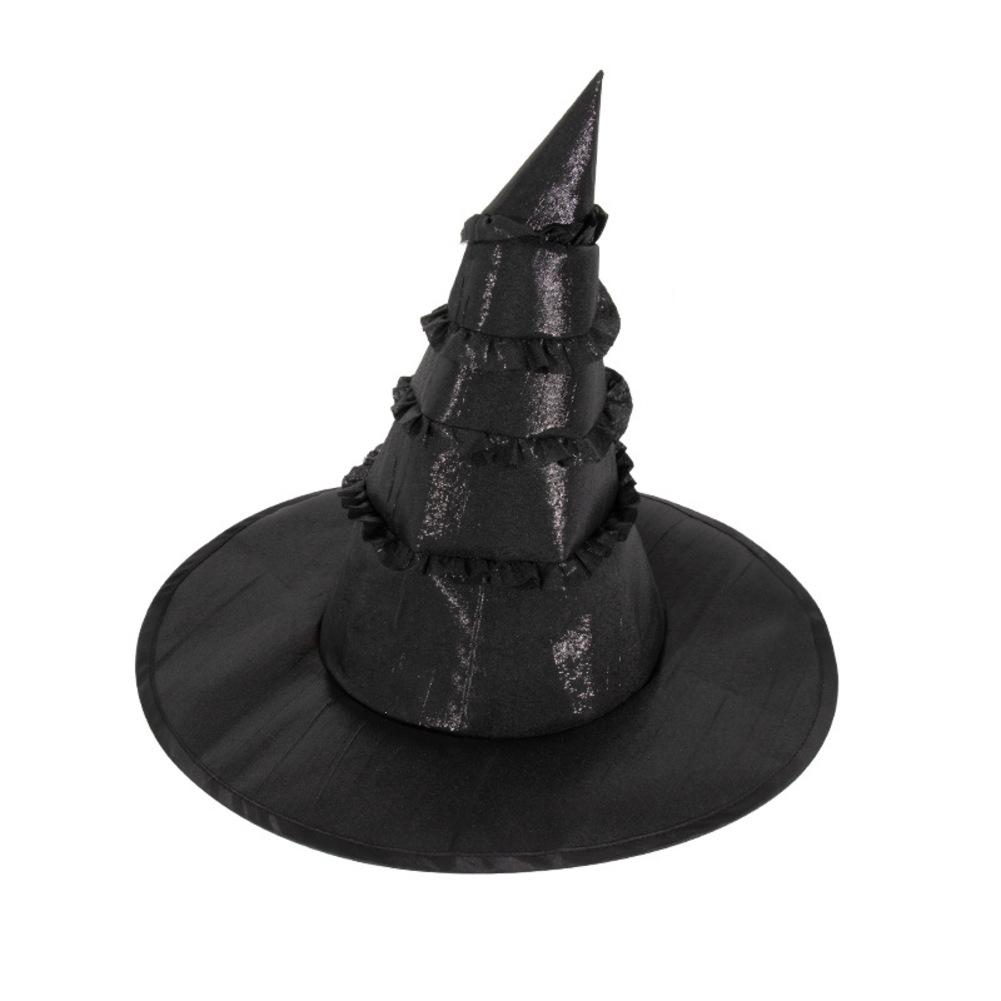 Statement Halloween Hat with Pleated Lace Edge and Aluminum Wire Frame for Custom Shaping Perfect for Witch or Wizard Costumes China Mainland
Statement Halloween Hat with Pleated Lace Edge and Aluminum Wire Frame for Custom Shaping Perfect for Witch or Wizard Costumes China Mainland