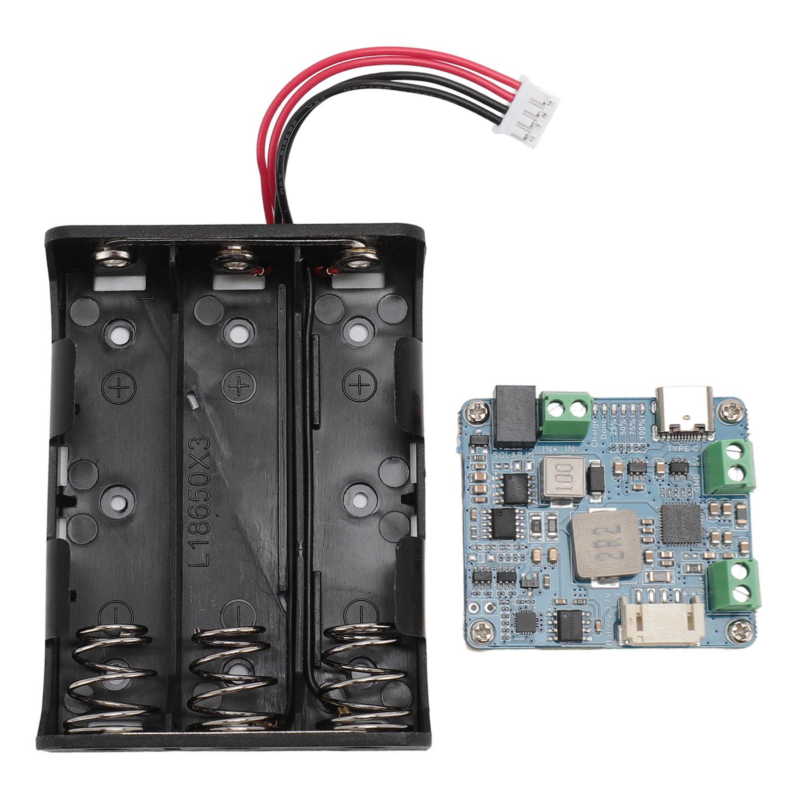 6V‑24V Solar Power Manager PCB MPPT 5V 3A Output Type C Charging Power Management Module
6V‑24V Solar Power Manager PCB MPPT 5V 3A Output Type C Charging Power Management Module