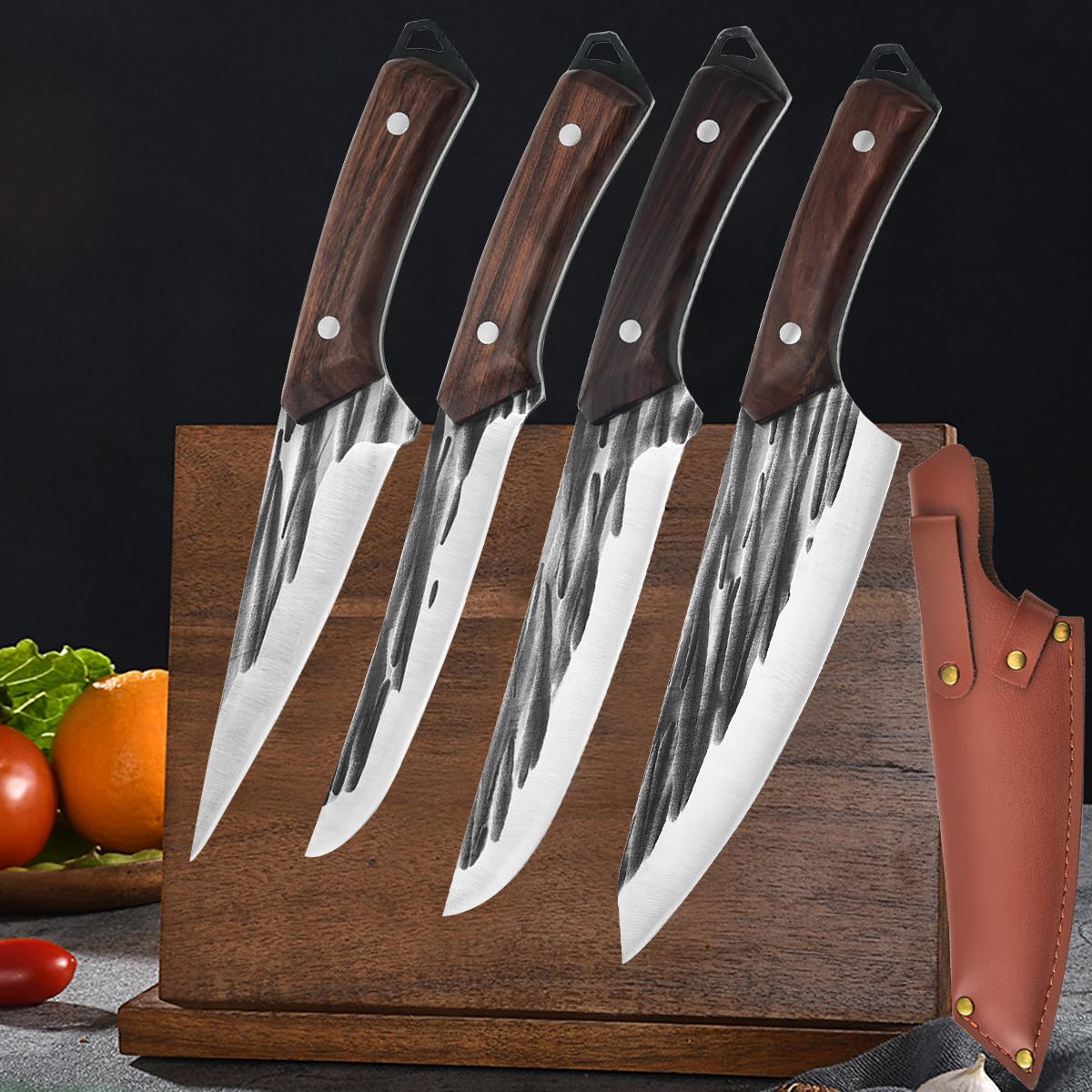Кованый нож для обвалки, бытовой нож для мяса, кухонный универсальный нож, нож шеф-повара из нержавеющей стали, инструмент для приготовления пищи
Кованый нож для обвалки, бытовой нож для мяса, кухонный универсальный нож, нож шеф-повара из нержавеющей стали, инструмент для приготовления пищи