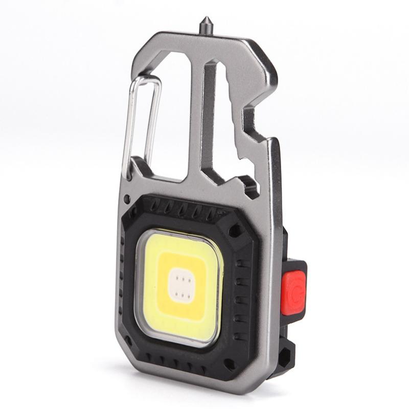 Мини-фонарик, брелок, фонарь для кемпинга, дома, мощный, многофункциональный, для обслуживания, работы